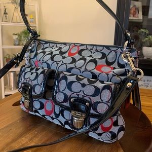 Coach Poppy Crossbody Convertible Purse Bag